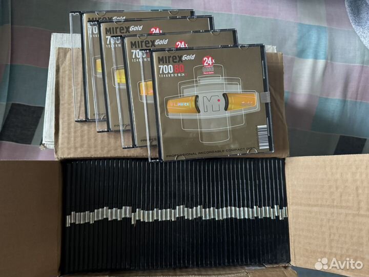 CD-R болванки Mirex Gold