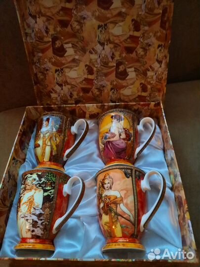 Бокалы подарочные.Фабричный китайский фарфор