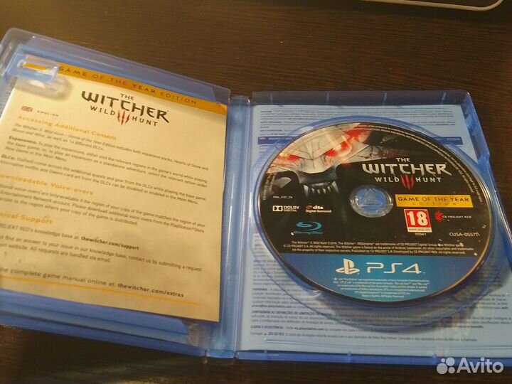 Игры для приставок ps4 The Witcher Wild Hunt 3