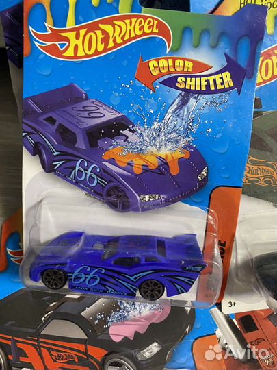 Hot wheels машинки меняющие цвет от воды
