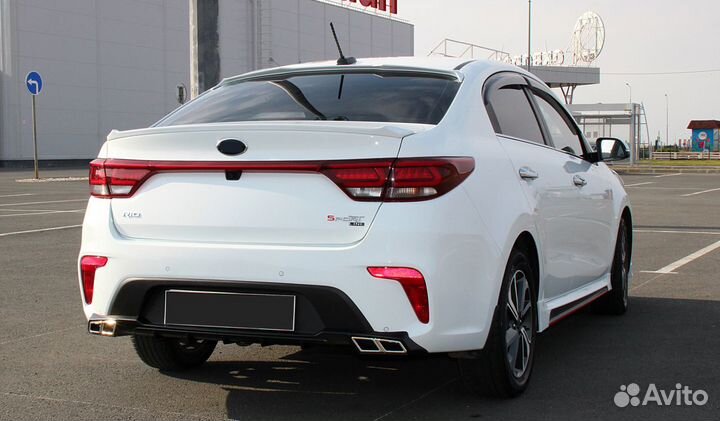 Спойлер Kia Rio 4 (2017+) AR