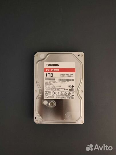 Жёсткий диск Toshiba 1TB