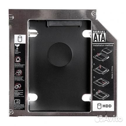 Optibay переходник SATA, Int 12.7mm OB-12.7mm