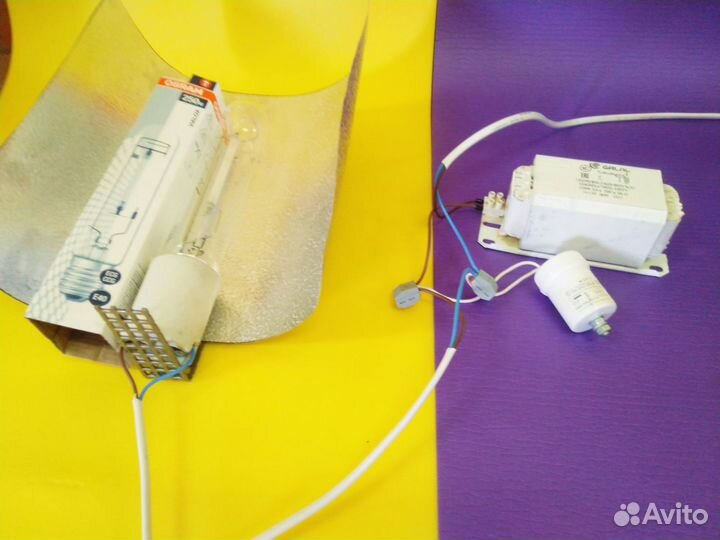 Комплект днат 250 ват с отражателем для гроубокса