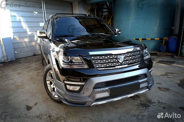 Накладка переднего бампера KIA Mohave Borrego 2016