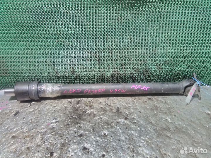 Кардан mitsubishi pajero V75W 6G74 (MP35) 4WD A/T Передний контрактная