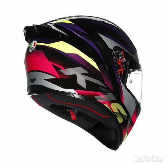 Agv K1 S E2206 Fastlap Мотошлем Purple Pink Фиолетовый