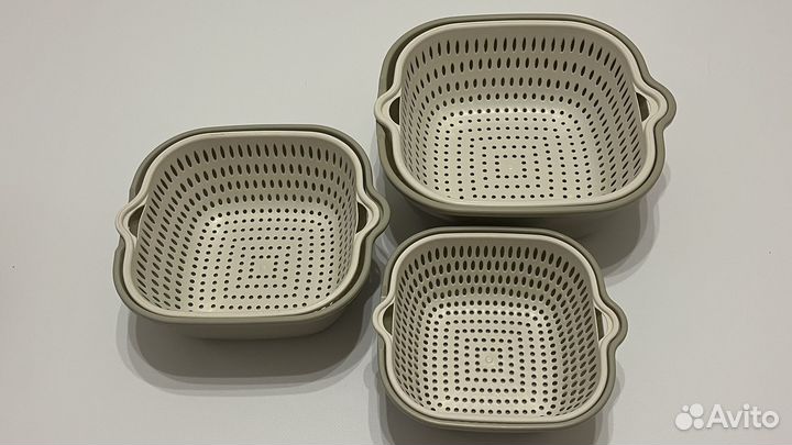 Набор: миска+дуршлаг из 6 предметов