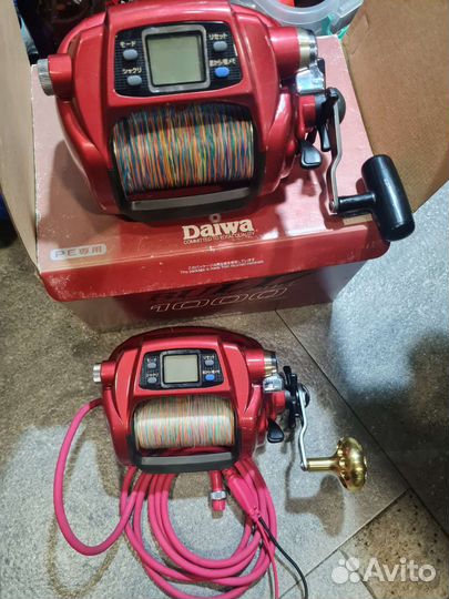 Катушка электрокатушка Дайва Daiwa 1000