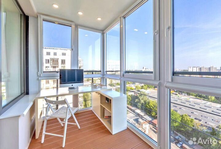 Панорамное остекление балкона