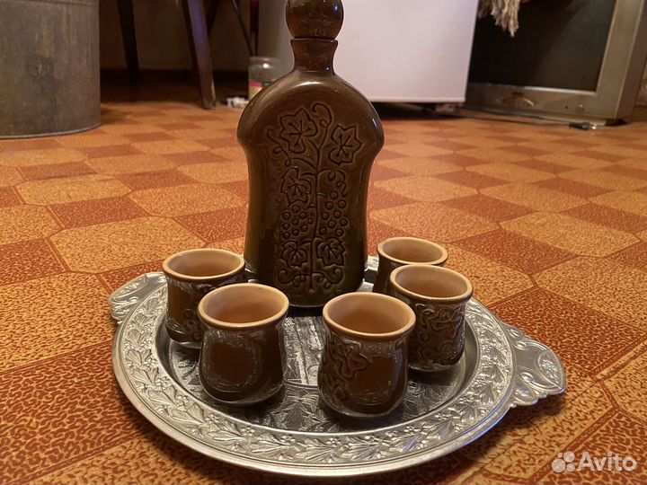 Кувшин и стопки СССР