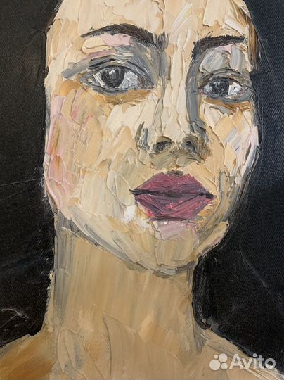 Картина маслом эмоциональная