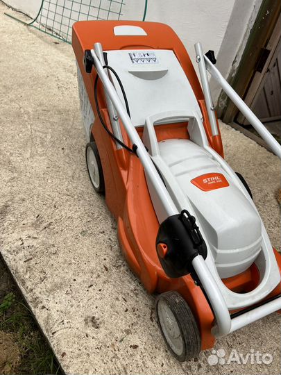 Газонокосилка электрическая stihl