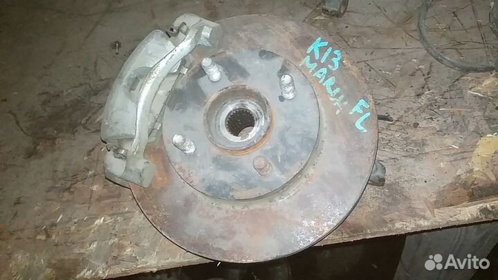Ступица передняя левая на nissan march K13