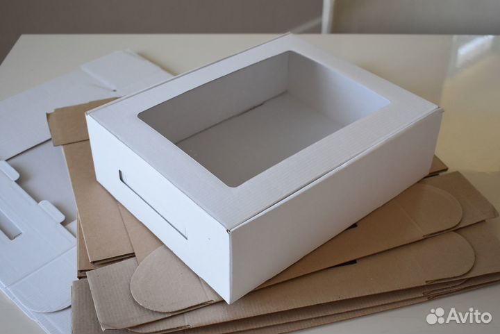 Коробки (по 8 шт) разного вида для упаковки