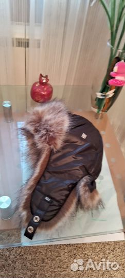 Женская меховая шапка