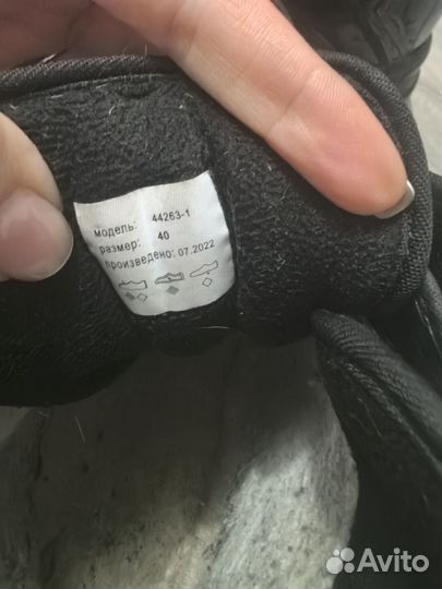 Ботики женские зимние 40