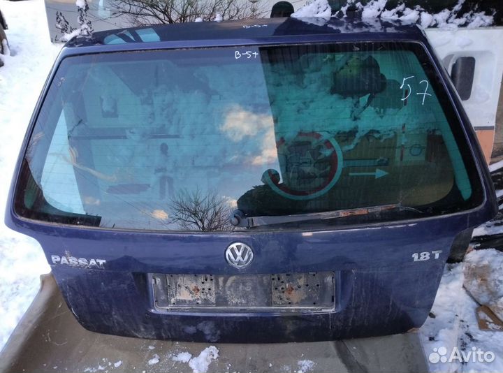 Крышка багажника фольксваген пассат Б-5плюс, унив