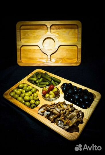 Менажница с соусником