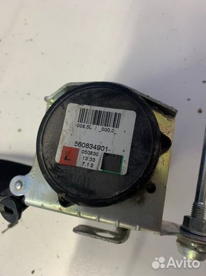 Ремень безопасности передний Opel Astra H Z18XE