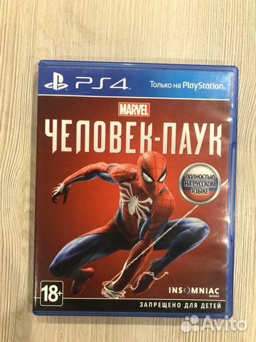 Marvel Человек-Паук для Sony Ps4