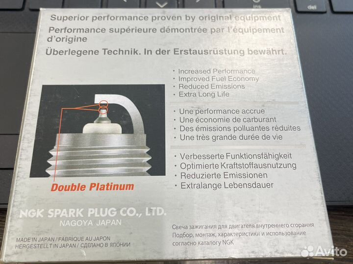Свечи зажигания NGK Laser platinum Nissan/Reno