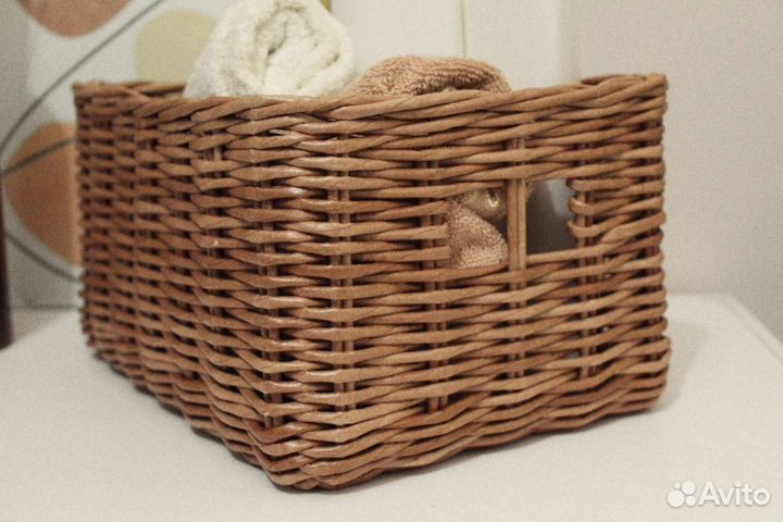 Корзина плетеная хозяйственная