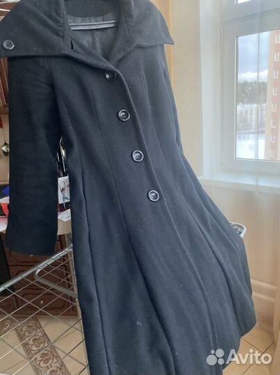 Пальто шерсть кашемир 44