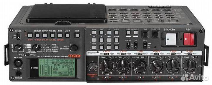 6 Channel HDD / DVD RAM Recorder Fostex PD-6