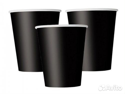 Одноразовый бумажный стакан для кофе 250 мл