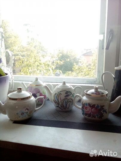 Чайники заварочные времён СССР