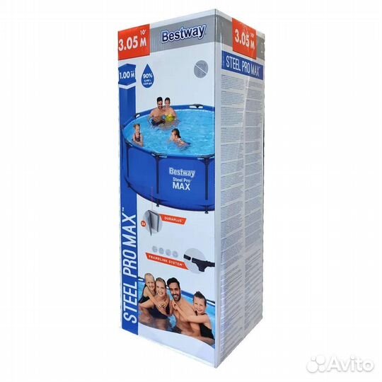 Каркасный бассейн BestWay 305x100 см 15327