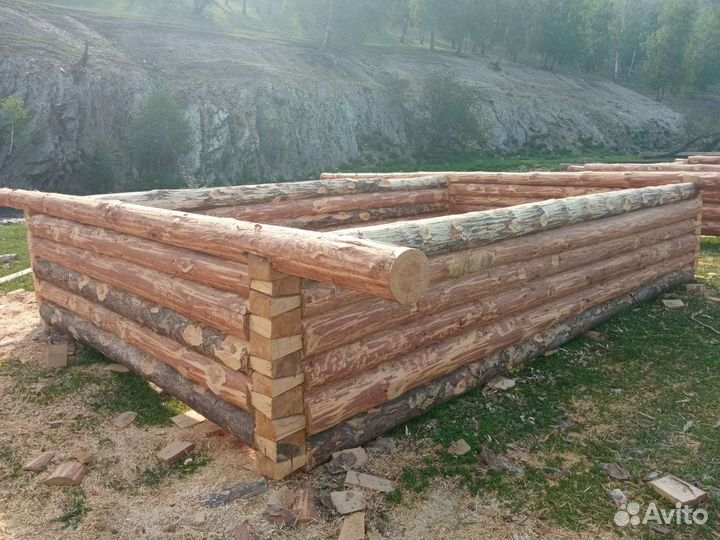 Сруб для бани 3х5, сосна