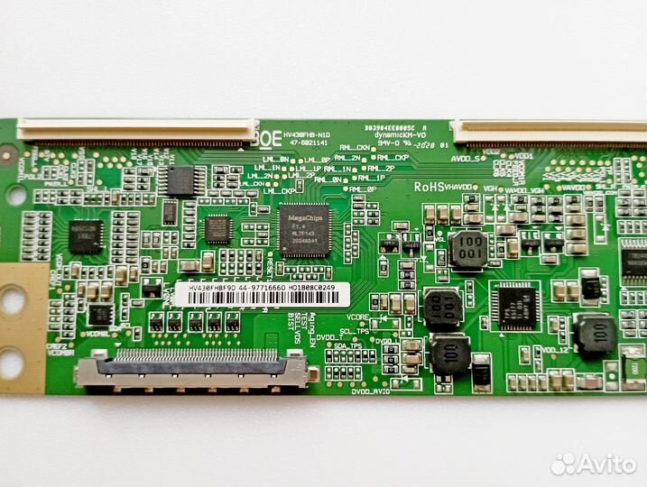 HV430FHB-N1D 47-6021141 T-Con LG 43LK5910PLC