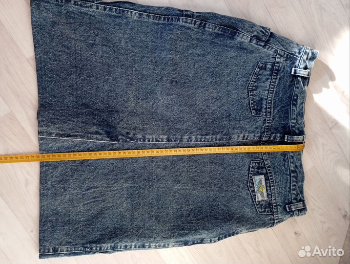 Джинсовая юбка винтаж СССР