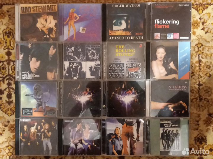 CD диски (Classic Rock & Hard Rock) №2
