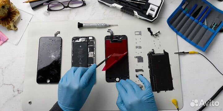 Срочный ремонт iPhone, телефонов, планшетов