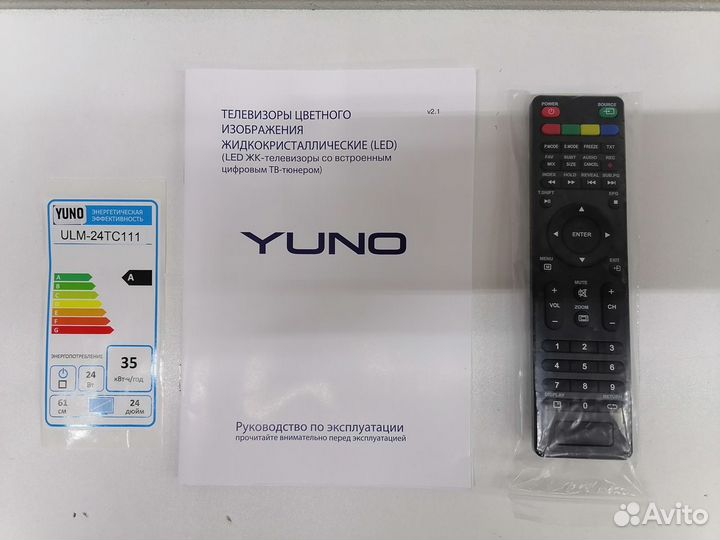 Телевизор yuno ULM-24TC111, 24