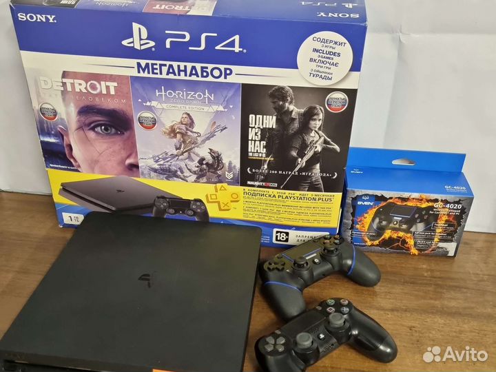 Ps4 slim 1 tb CUH 2208B последняя ревизия