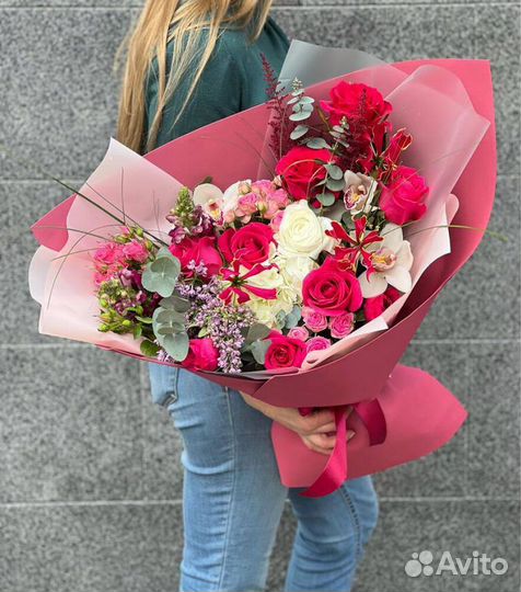 Букеты из сухоцветов. Доставка в Москве и мо