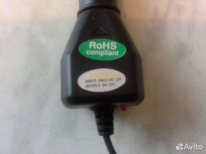 Автомобильный адаптер 12в