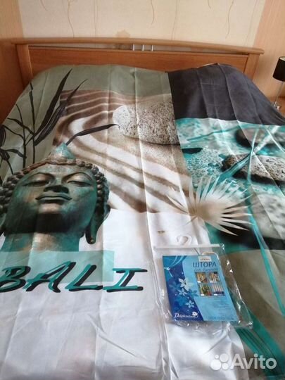 Штора для ванной 