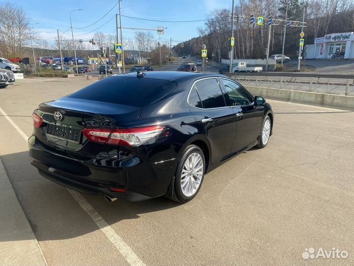 Toyota Camry 2.5 AT, 2018, 128 000 км