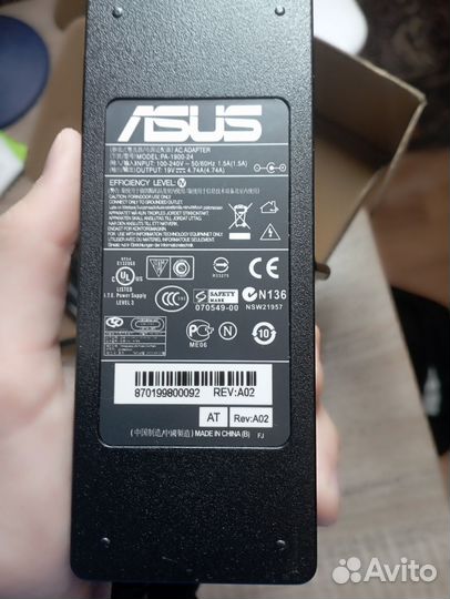 Блок питания для ноутбука asus