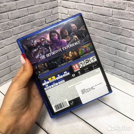 Диск PS4 Mortal Kombat 11 Ultimate