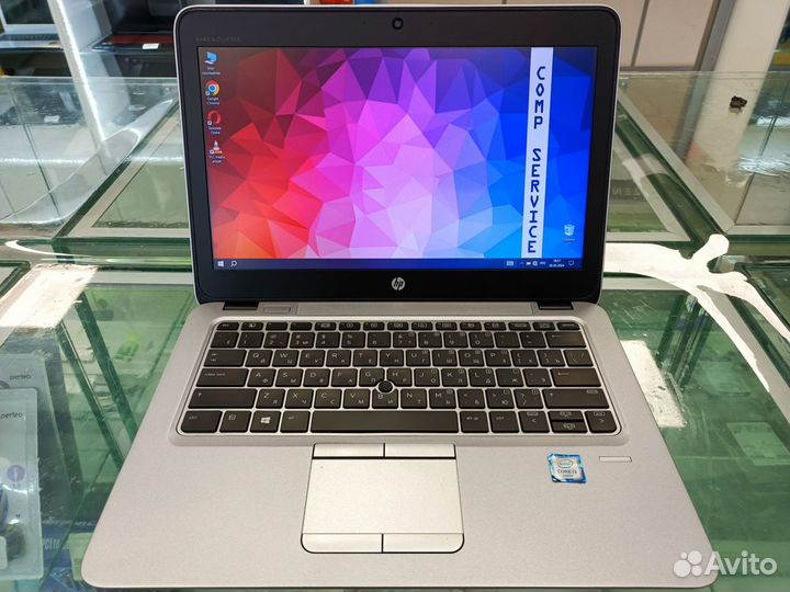 Компактный ноутбук HP EliteBook i3 8gb Win 10 Pro