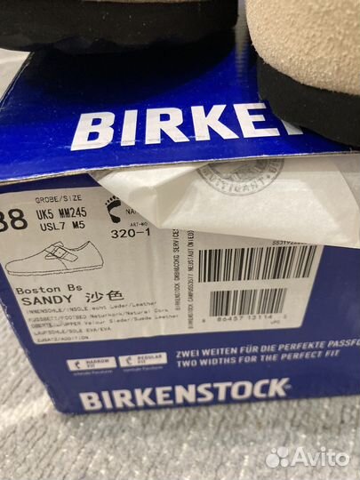 Женские birkenstock 38 новые