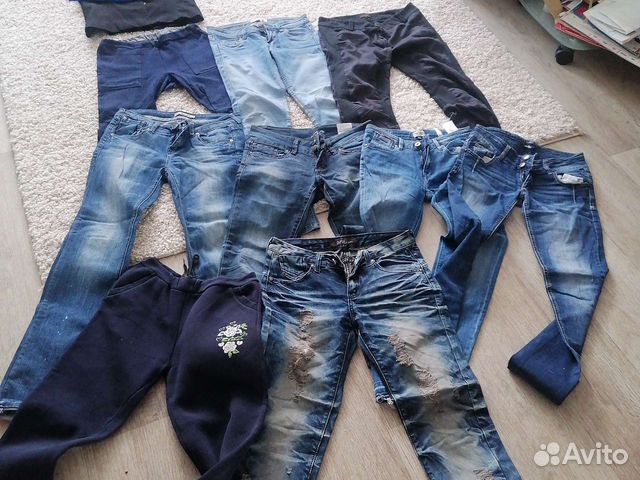 Джинсы, штаны, пиджаки 152-158