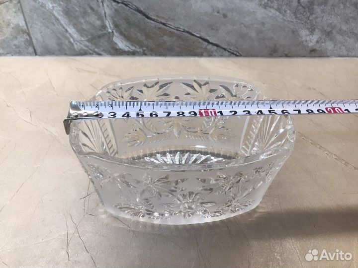 Хрустальная конфетница