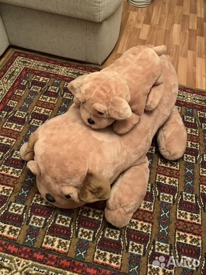 Семья собак мягкие игрушки